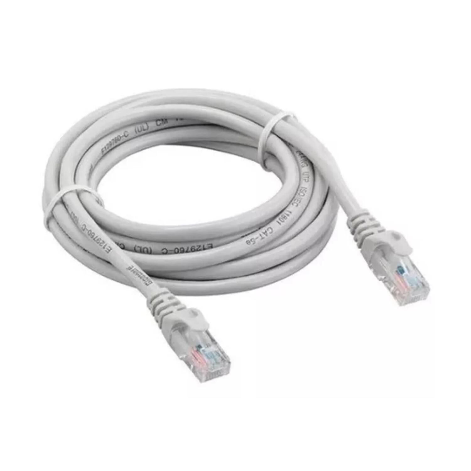 Cable Utp De Red Rj45 20mts 5e Blanco image number 0.0