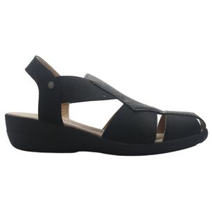 Sandalia Mujer Casual Negro Chalada Mira-2