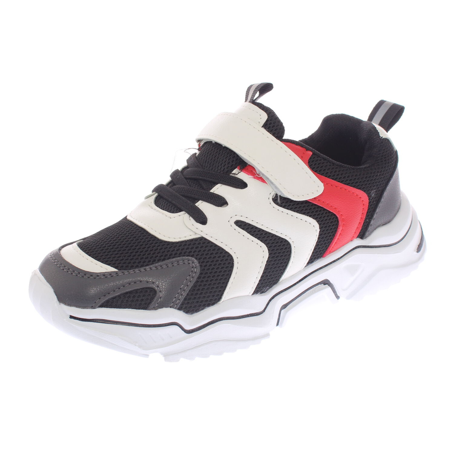 Zapatilla Negro/rojo V&iacute;a Franca Art: 3ycf01107blackred image number 0.0