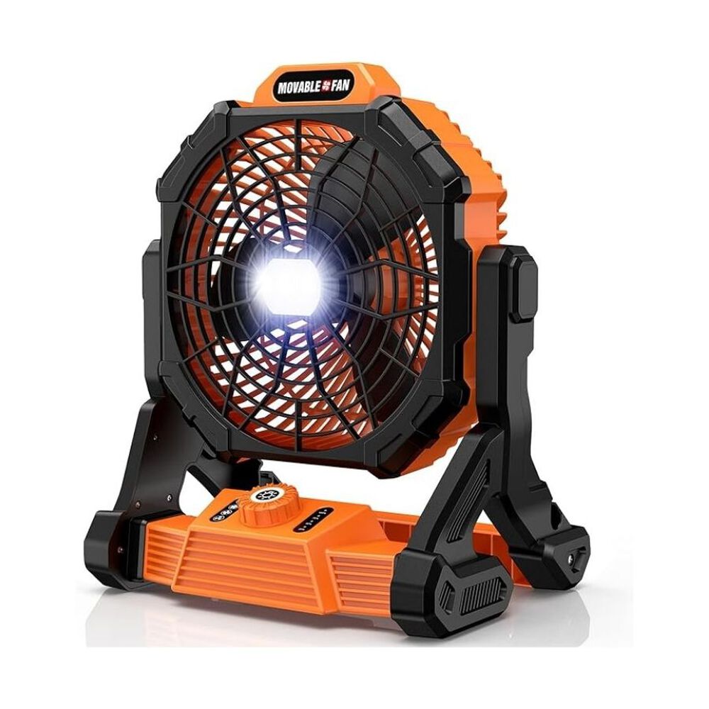 Ventilador De Piso Inalambrico Jortan X25 Con Led image number 0.0