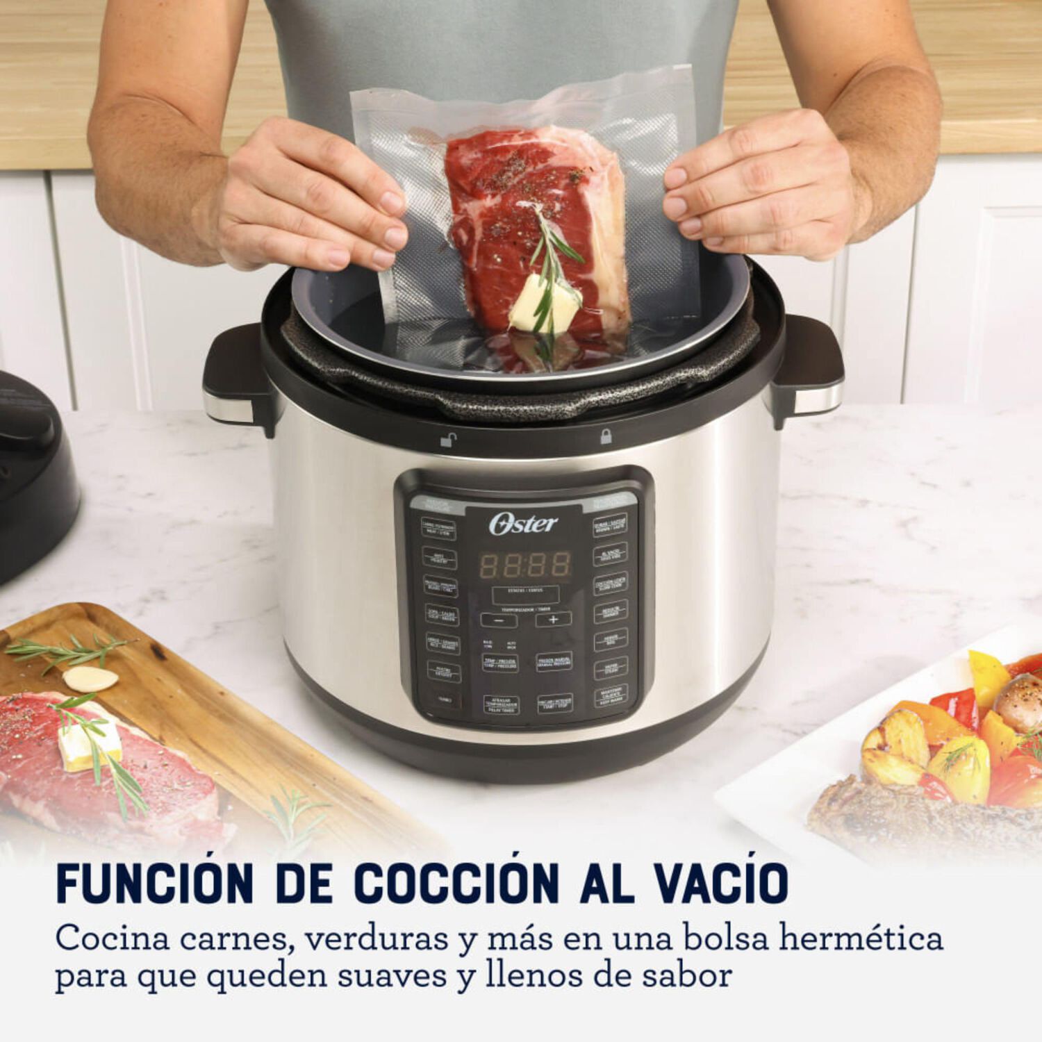 Oster Multiolla, Turbo, 7.5 L De Capacidad, 14 Funciones Recubrimiento Oster Diamondforce, Ckstpcect75df image number 7.0