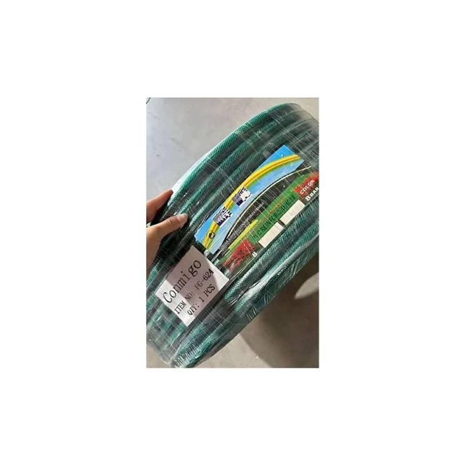 Manguera Pvc Reforzada 3/4 Con Malla Rollo 100 Metros Material Duro Durabilidad Jardin Terraza image number 4.0
