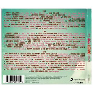 The 60's Love Album - 60's Hits (3cd Boxset) (uk) | Cd