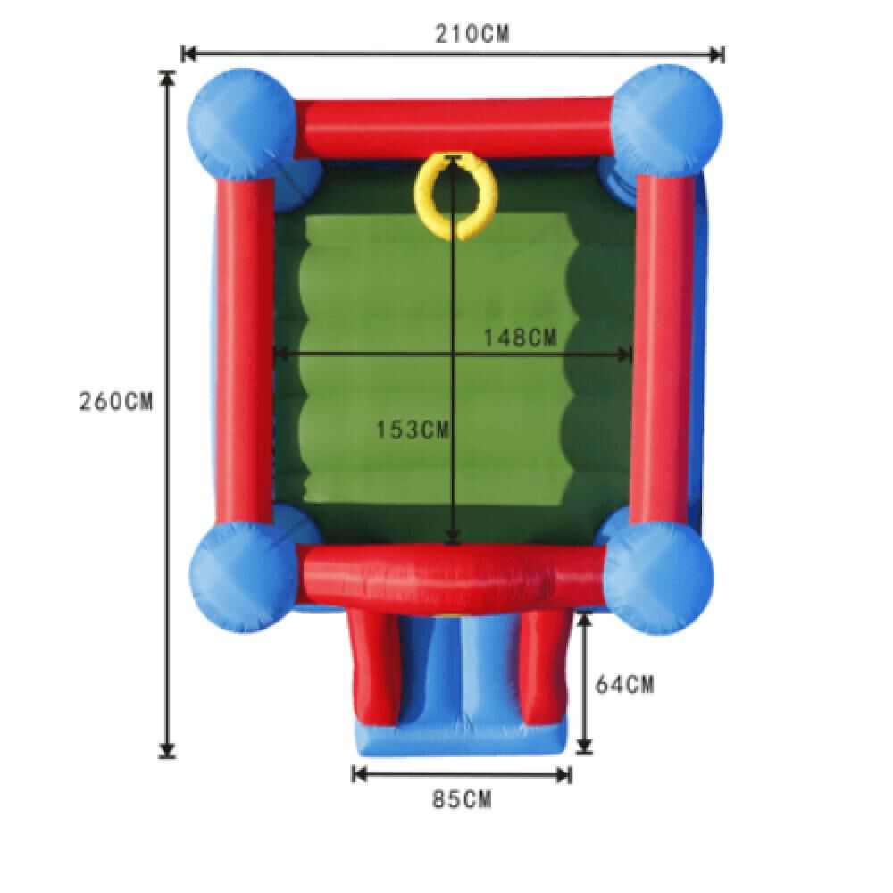 Juego Inflable Castillo 2.6x2.1m Hobbymarket image number 2.0