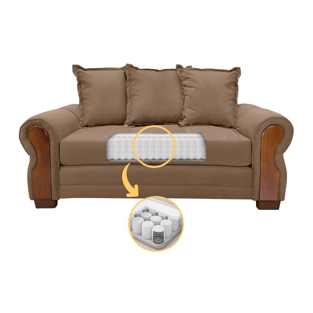 Sofá Living Factory Arizona / 2 Cuerpos image number 2.0