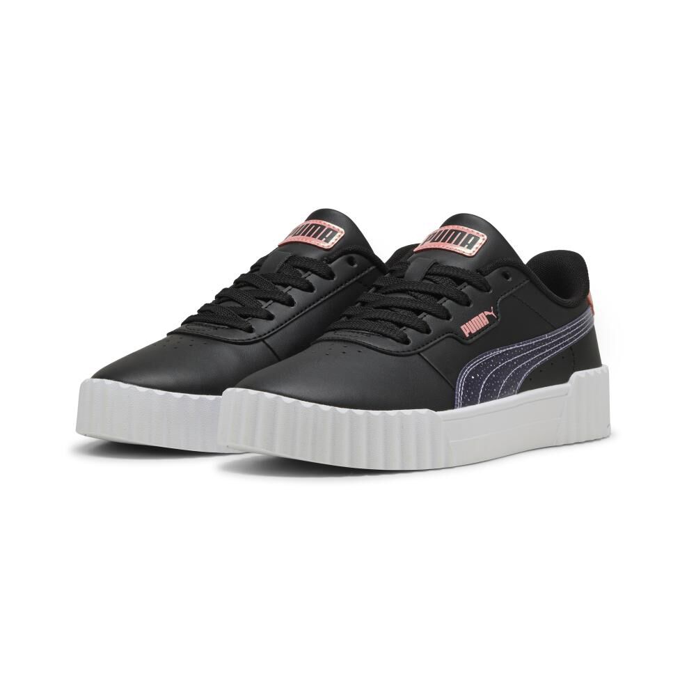 Zapatilla Urbana Niña Puma Carina Negro image number 1.0