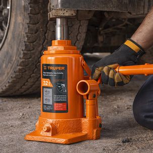 Gata Hidraulica T/botella Para 32 Ton Gat-32, Truper