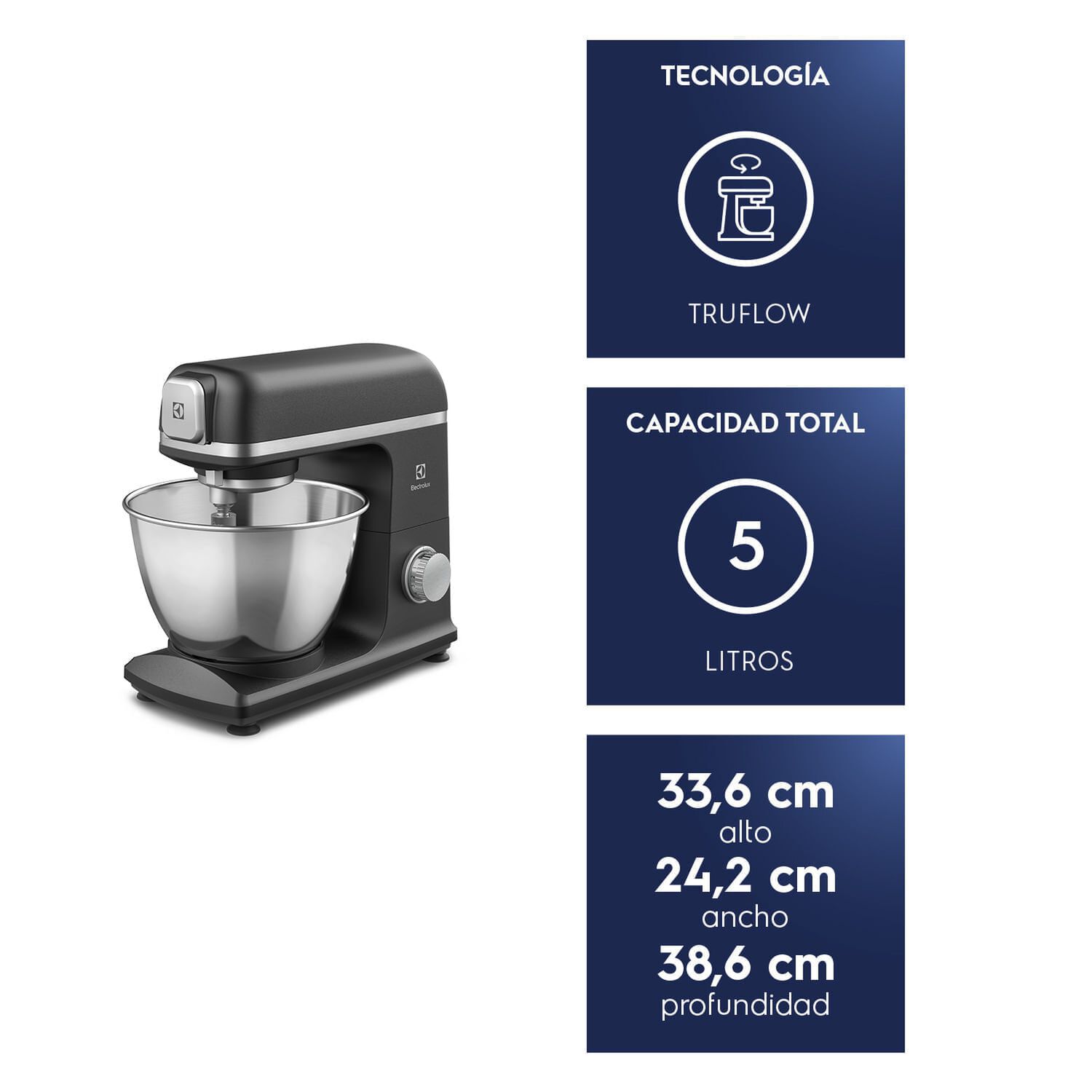 Batidora Planetaria 5l 6 Velocidades 800w Kmp70 image number 1.0