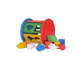 Juguete Cilindro Encaje Madera