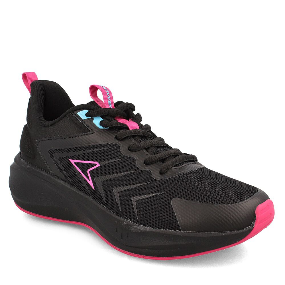 Zapatilla Mujer Power Swift Negro-rosado image number 0.0