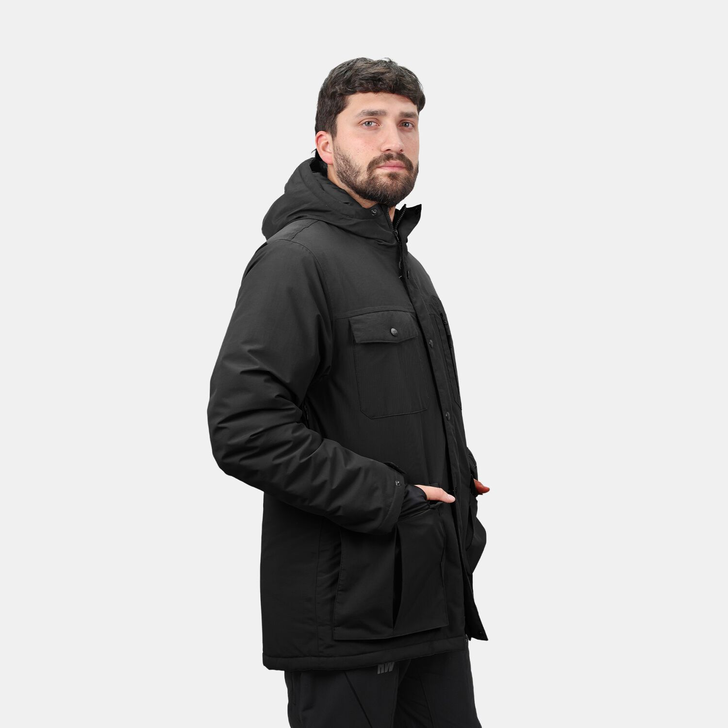 Parka Hw Kodiak Negro image number 1.0