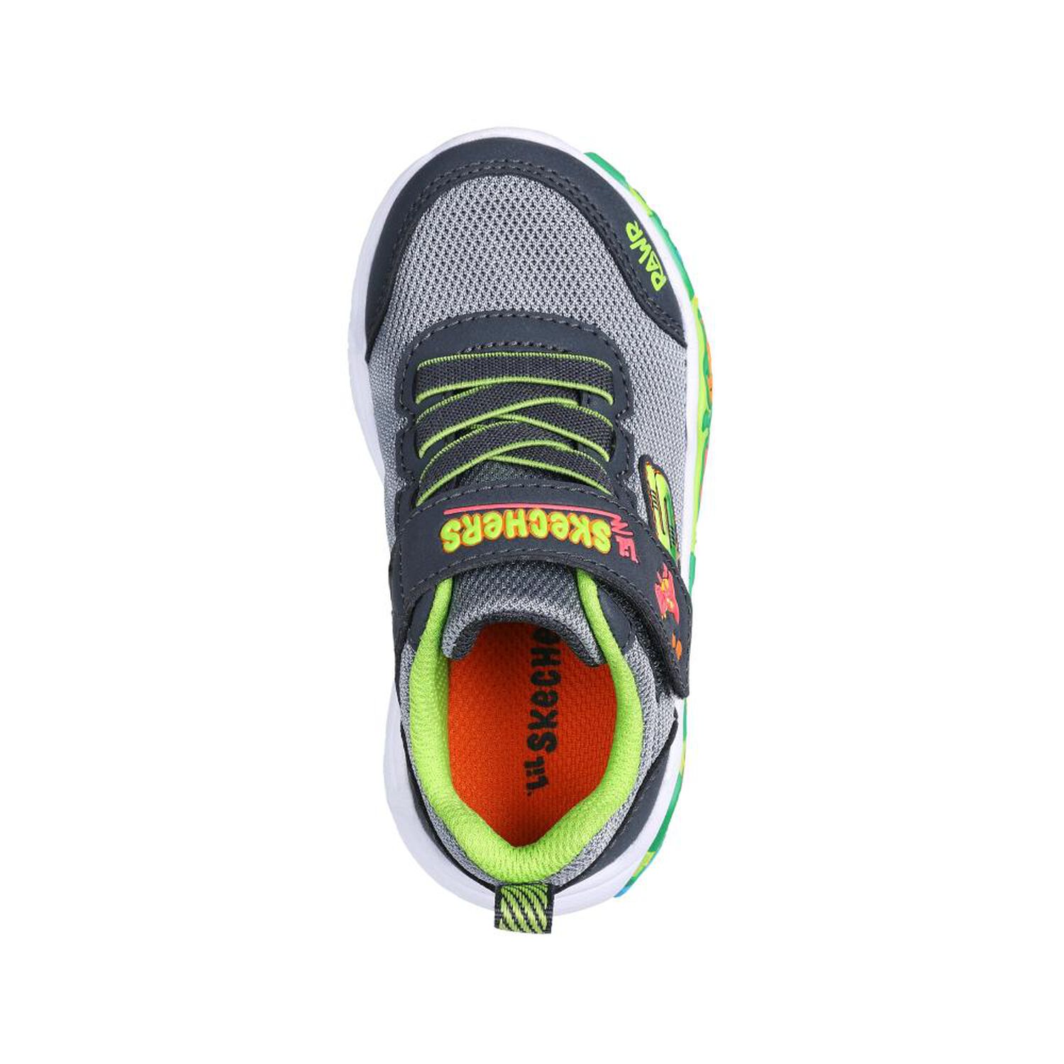 Zapatilla Infantil Ni&ntilde;o Skechers Play Scene Grafito image number 3.0