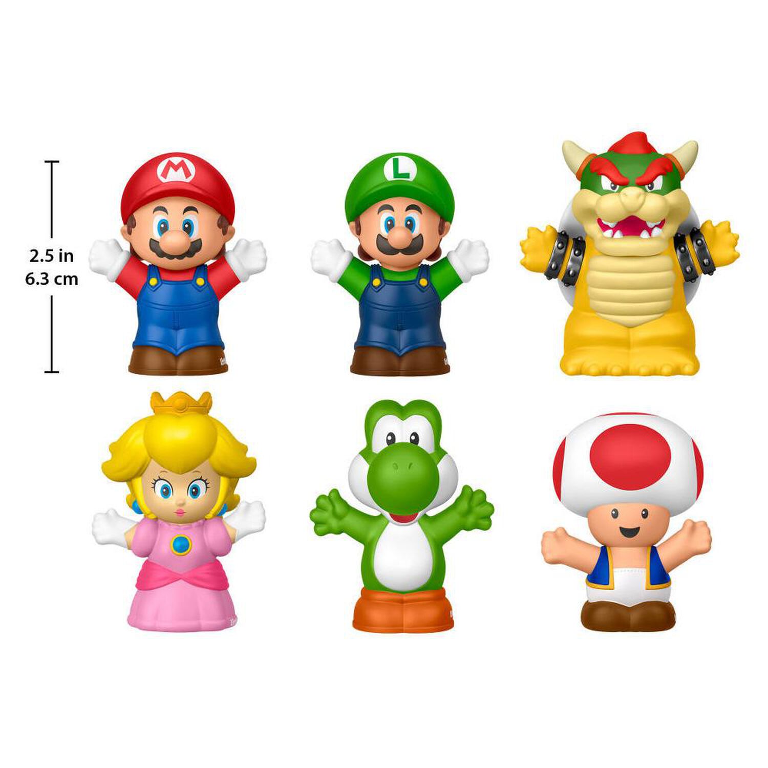 Set De Personajes Little People Nintendo Mario Bross image number 4.0