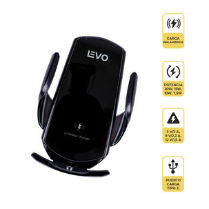 Cargador Inalámbrico Magnético Carga Rápida Auto Vo1 Levo