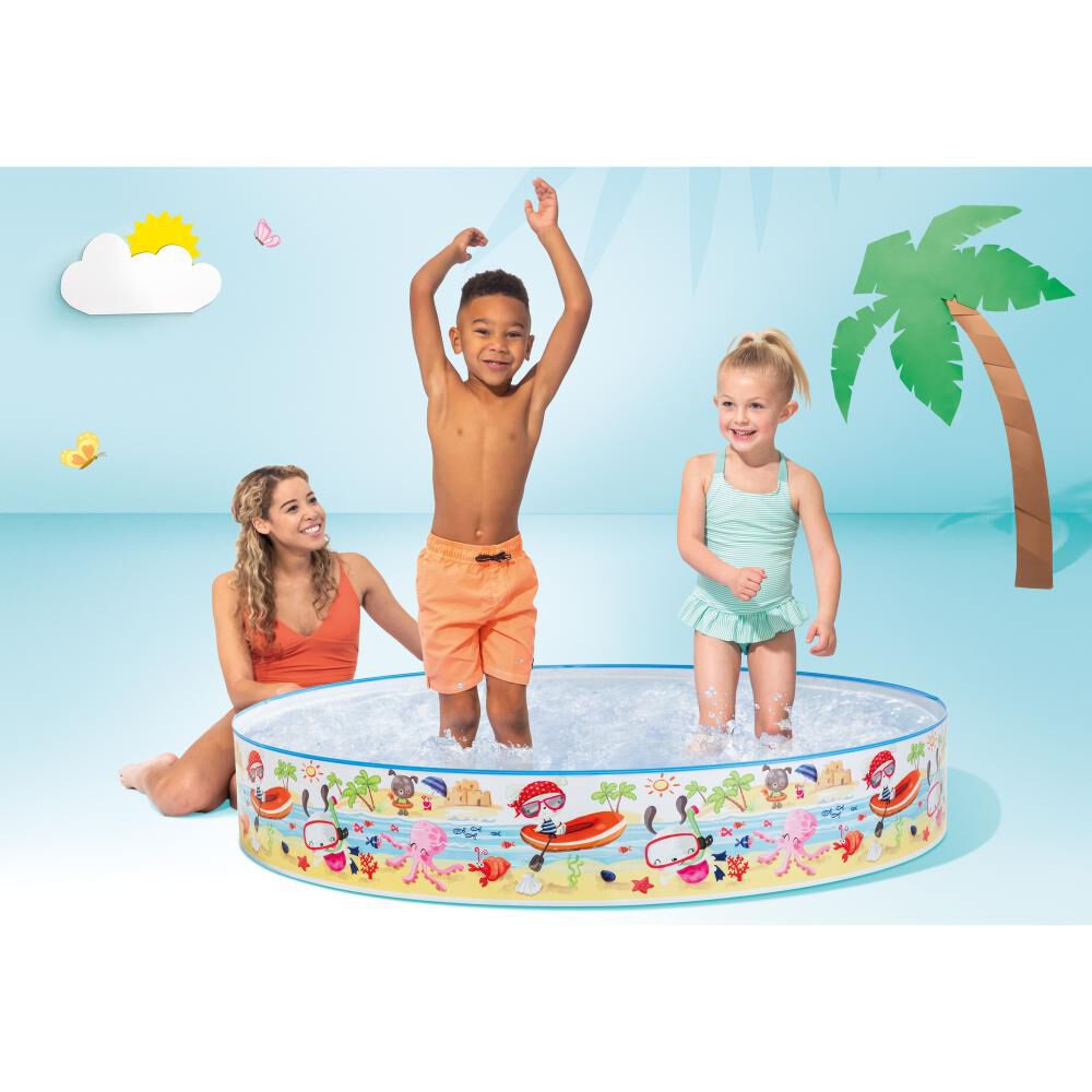 Piscina Redonda Rigida Beach Intex / 152x25cm / 443 Lts image number 1.0