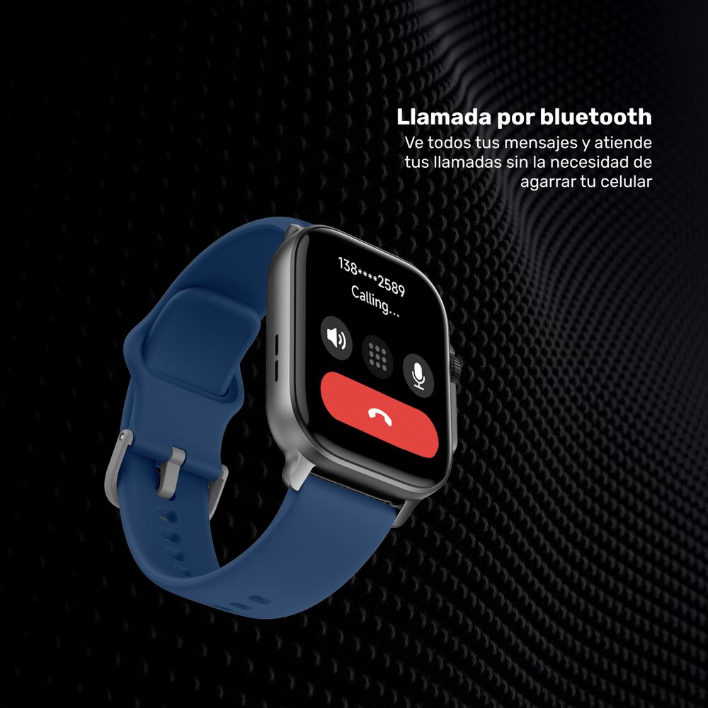 Reloj Smartwatch Lhotse Connect S03 42mm Blue image number 4.0