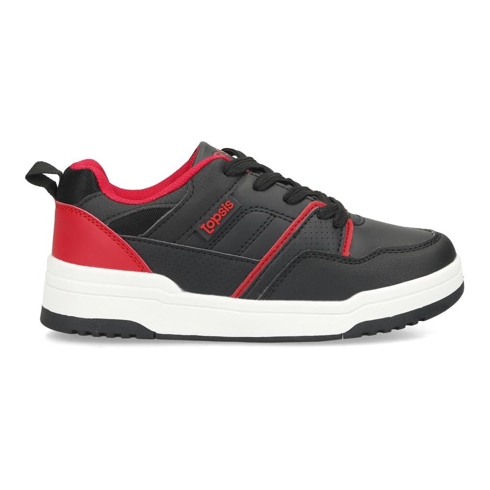 Zapatilla Infantil Niño Topsis Black image number 2.0