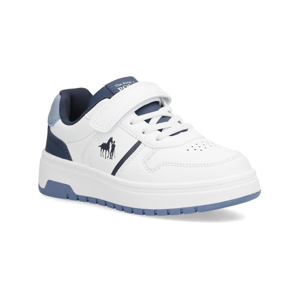 Zapatilla Infantil Niño The King's Polo Club White image number 0.0