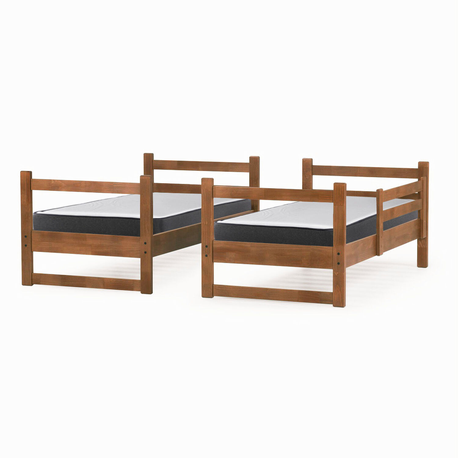 Camarote Desmontable Zen + Colchones Best Espuma 1 Plaza Madera image number 1.0