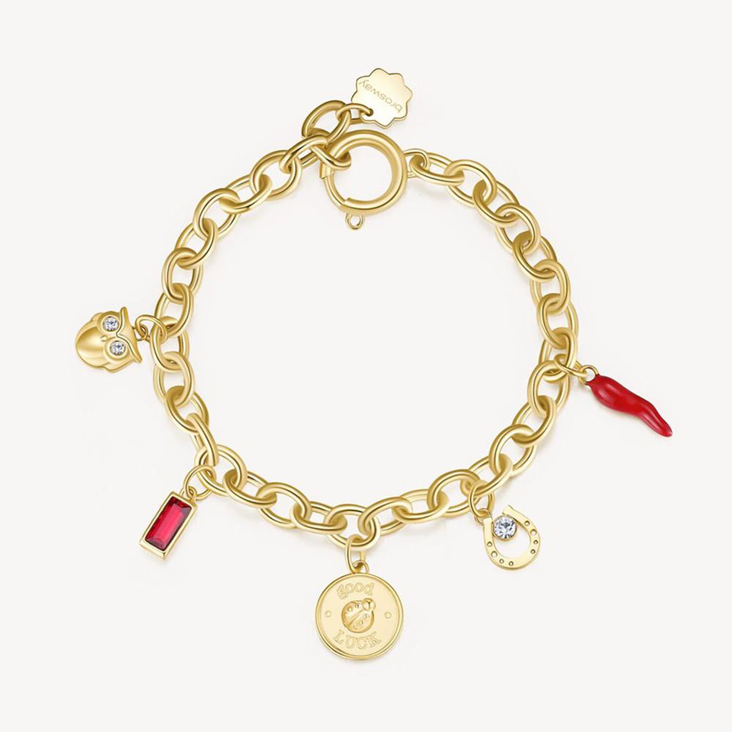 Pulsera Brosway Chakra Dorada Bhkb118 image number 0.0