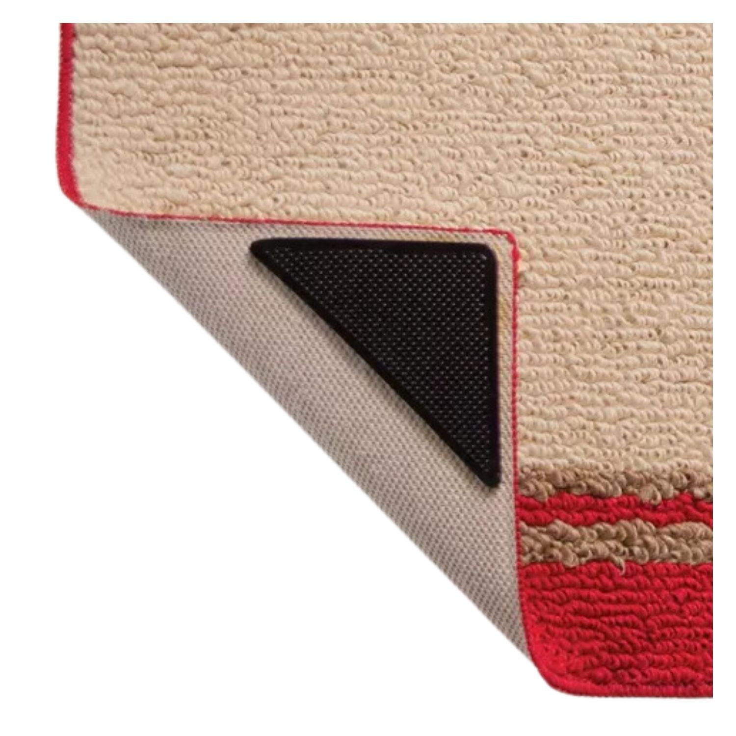 Pack 4 Alfombrillas Antideslizantes Esquinas Seguridad Hogar image number 0.0