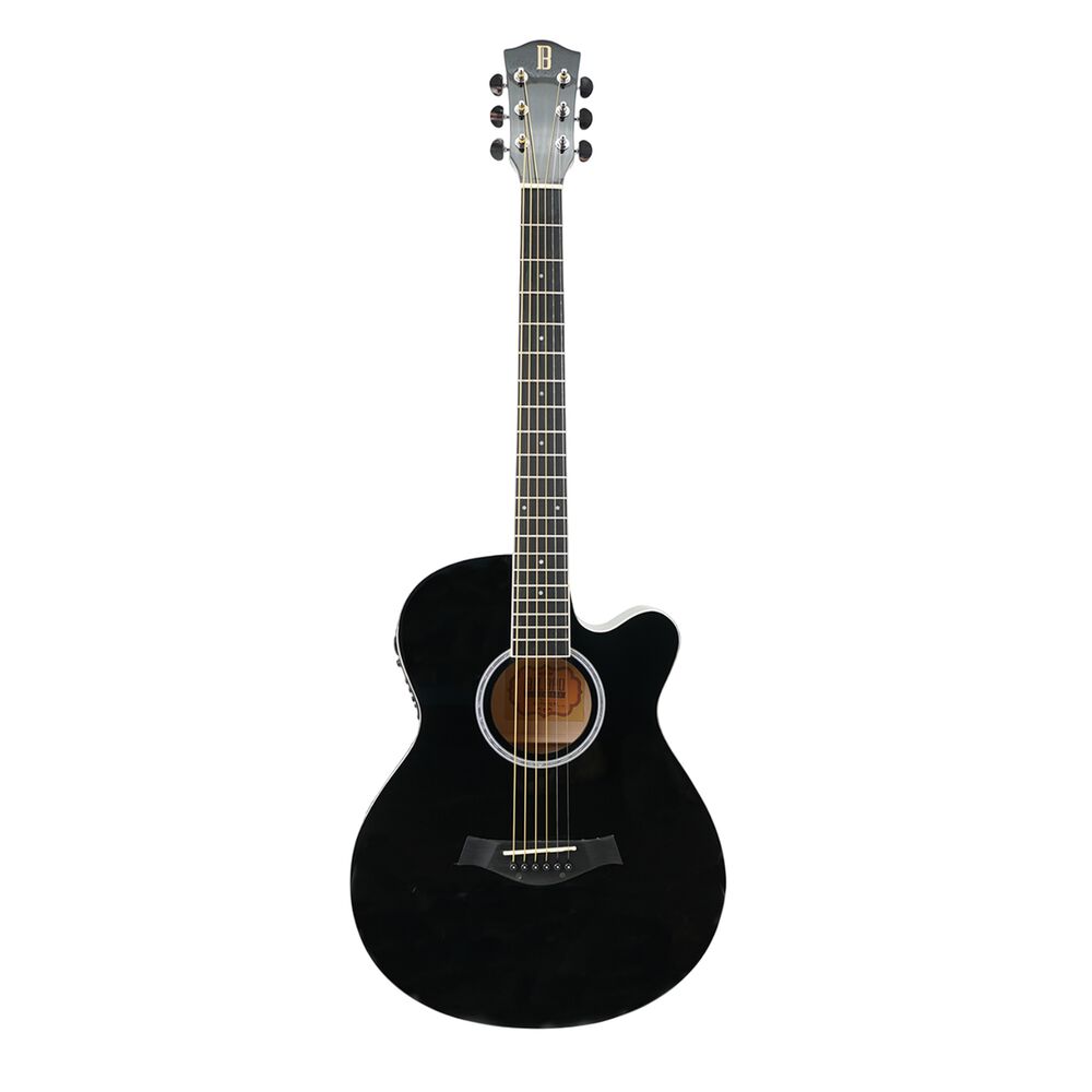 Guitarra Eq Cuerda Met 40" Bands Glossy Bil-404-eq-bk Bilbao image number 0.0