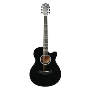 Guitarra Eq Cuerda Met 40" Bands Glossy Bil-404-eq-bk Bilbao
