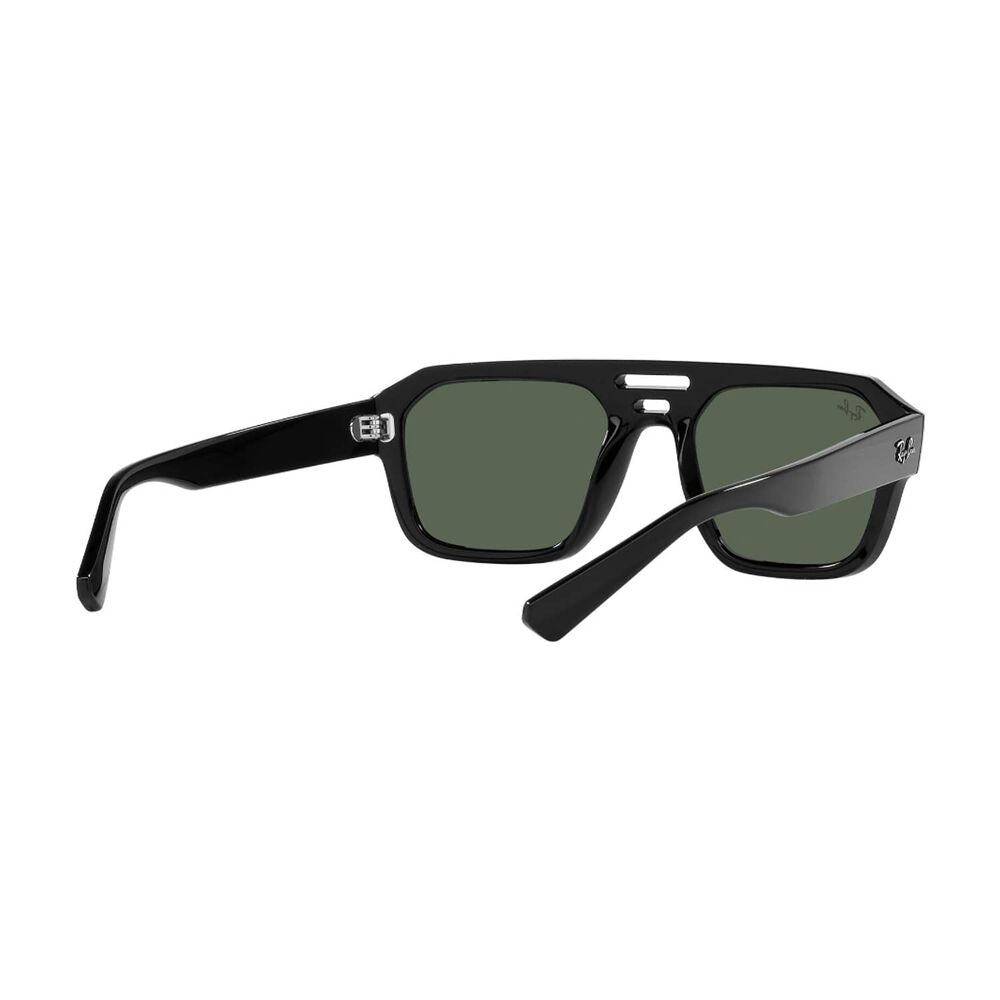 Lentes De Sol Corrigan Black Bio-based Sustentable Ray-ban image number 7.0