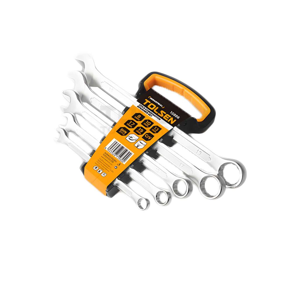 Llaves Punta Corona 8-19mm Juego 5 Piezas - Tolsen image number 0.0