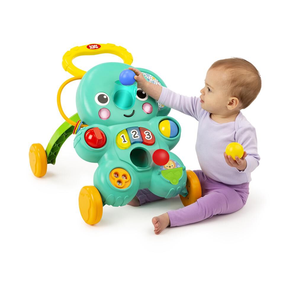 Caminador Stroll N Roll 2-in-1 Ball Play Bright Starts image number 2.0