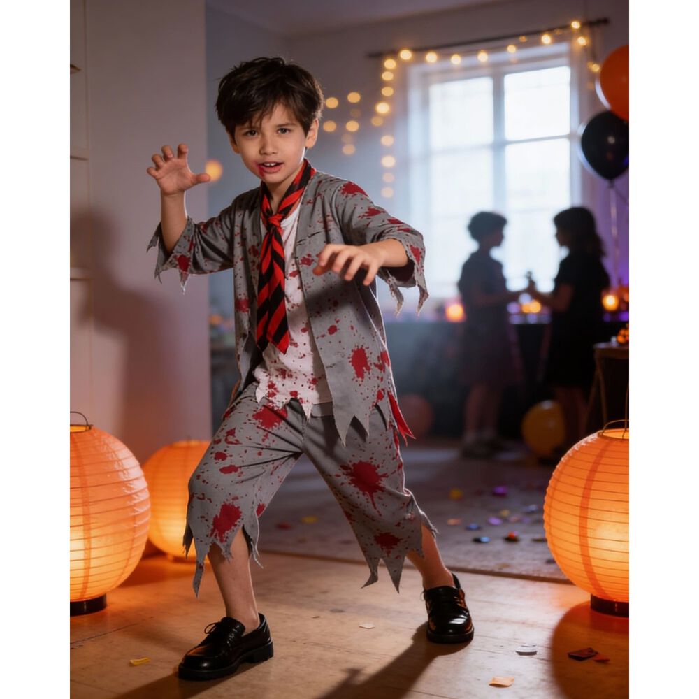Disfraz Infantil Zombie Escolar image number 2.0