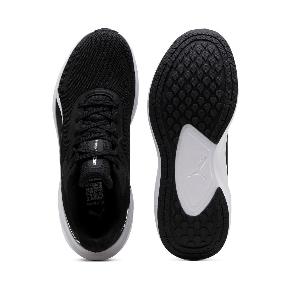 Zapatilla Running Hombre Puma Skyrocket Lite Negro image number 3.0