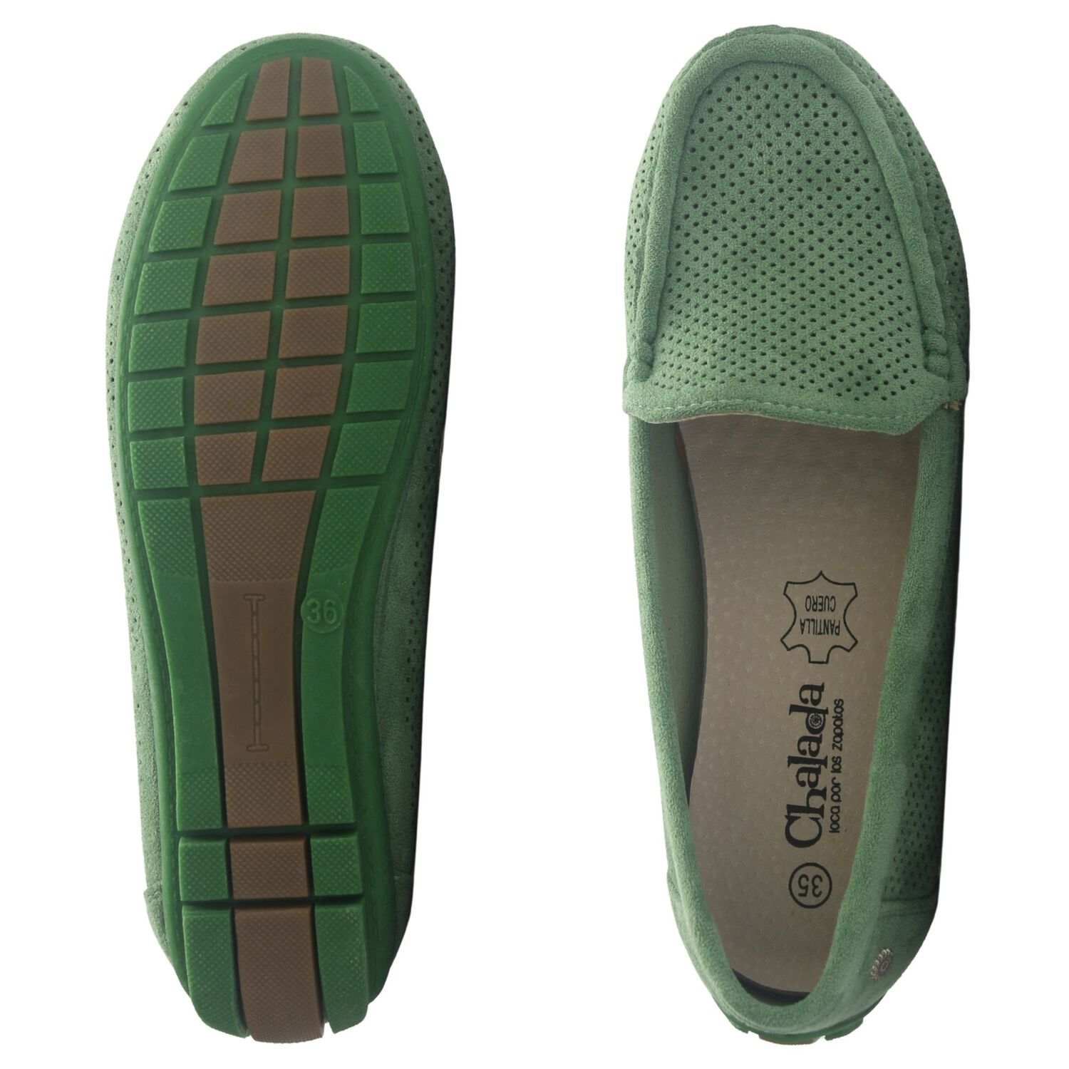 Mocasin Verde Mujer Casual Chalada Nautico image number 4.0