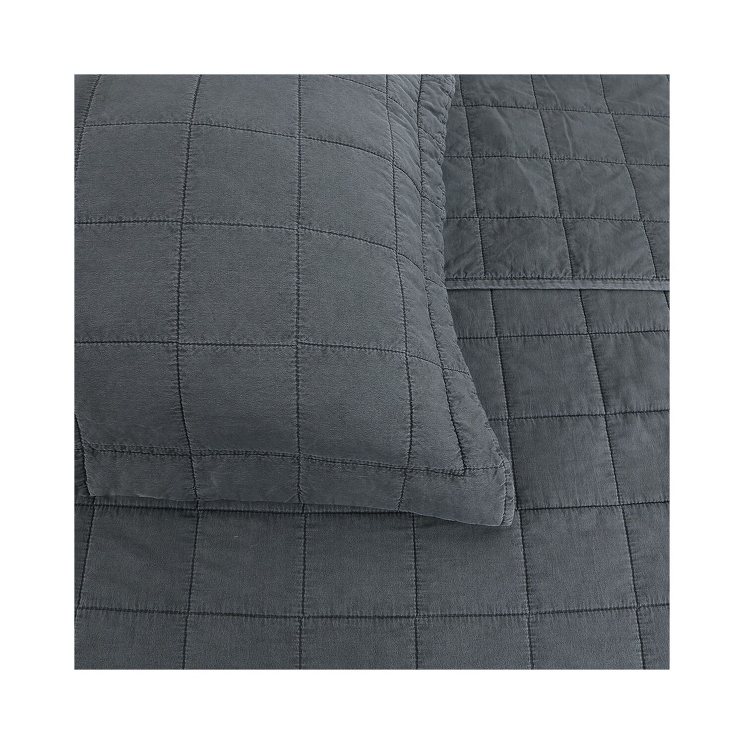 Quilt Andes Stone Wash Gris King image number 3.0
