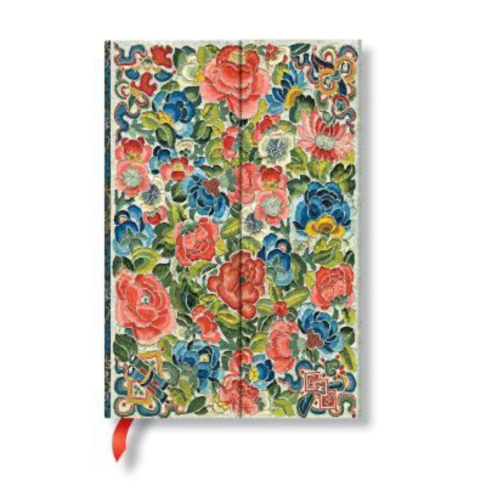 Libreta Peking Opera Embroidery Pear Garden, Mini Tapa Dura image number 0.0