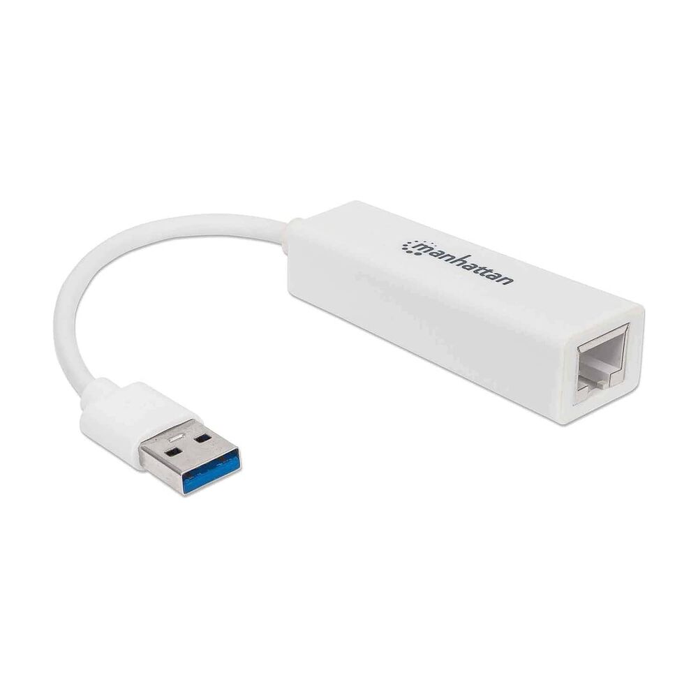 Adaptador De Red Usb 3.0 A Rj45 Gigabit Manhattan High Speed image number 1.0
