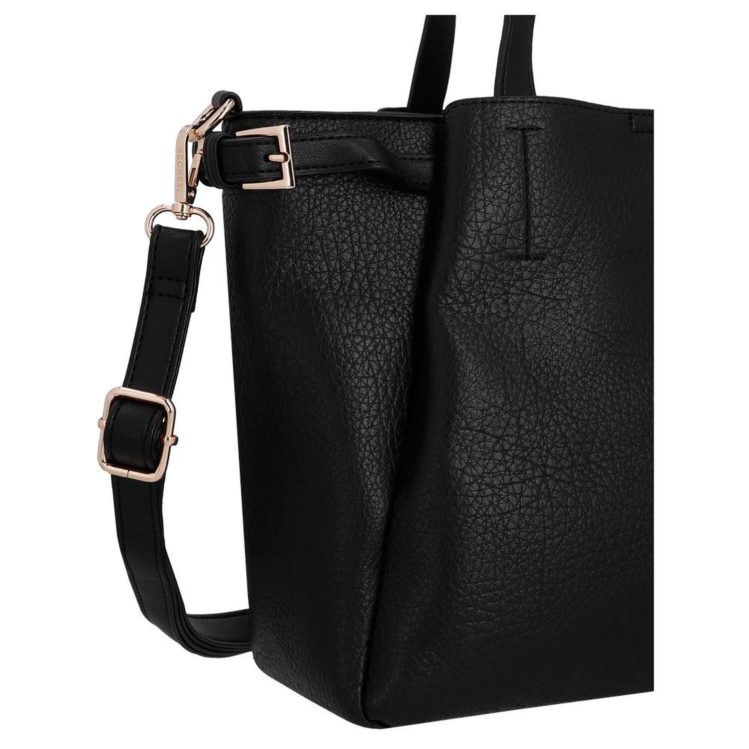 Cartera De Hombro Secret Zamora St6 L Negro image number 4.0
