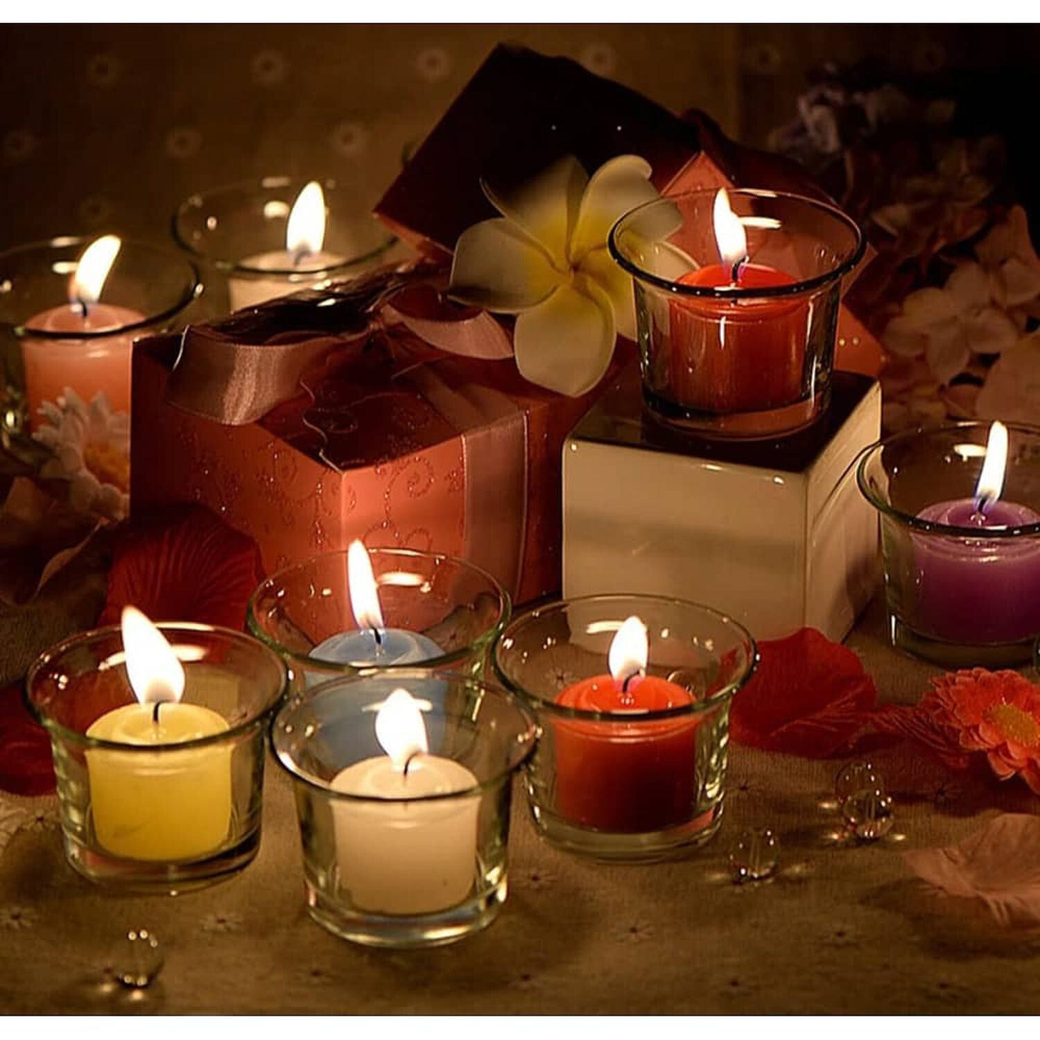 Set 12 Velas Rosadas image number 1.0