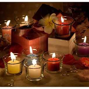 Set 12 Velas Rosadas