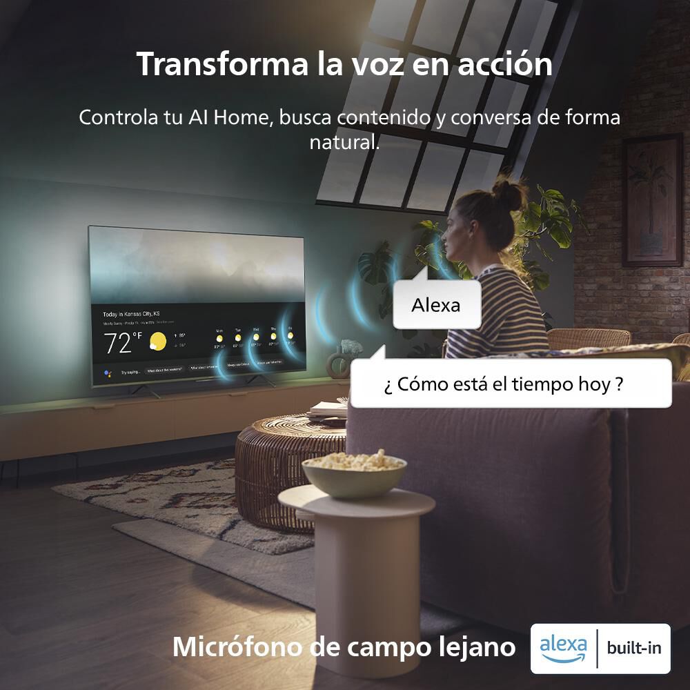 Qled 65" Philips 65PUD8250 / Ultra HD 4K / Smart TV image number 7.0