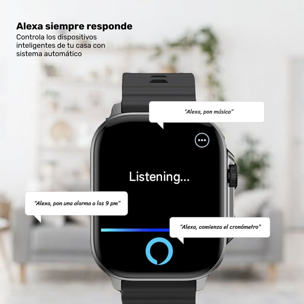 Reloj Smartwatch Lhotse Connect S03 42mm Black image number 7.0