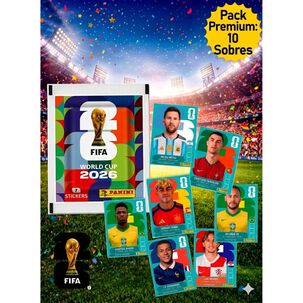 Pack 10 Sobres Panini Mundial 2026 Stickers Original