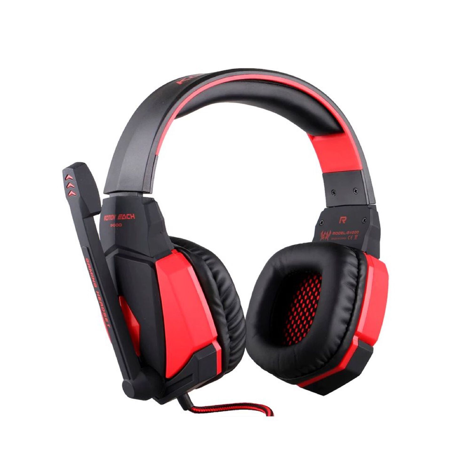 Aud&iacute;fonos Gamer Profesional Kotion Rojo G4000 Ps4 Xbox Pc image number 0.0