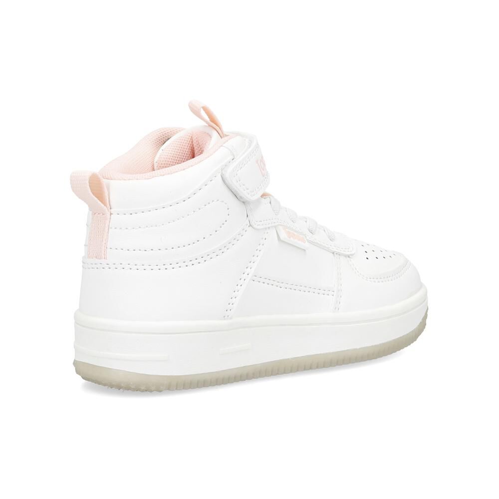 Zapatilla Infantil Niña Topsis White image number 3.0