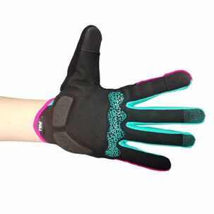 Guante Largo Touch Para Ciclismo Onwheels Morado/verde