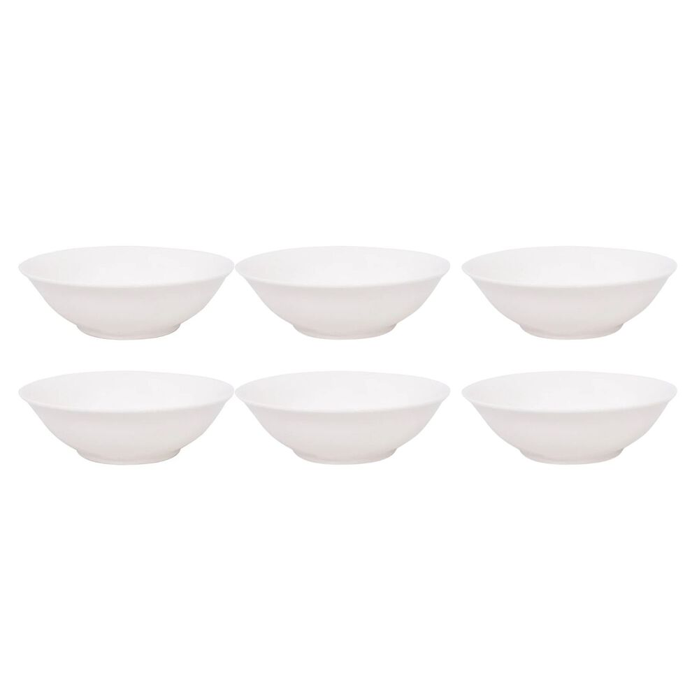 Ensaladera 25.5cm Porcelana Blanca Resistente Hallen image number 0.0