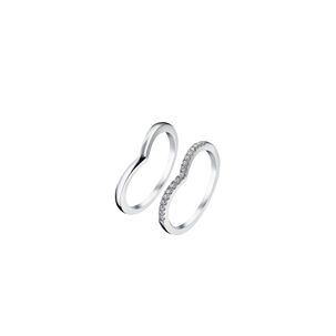 Anillo Lp1992-3/114 Lotus Silver Mujer Pure Essential