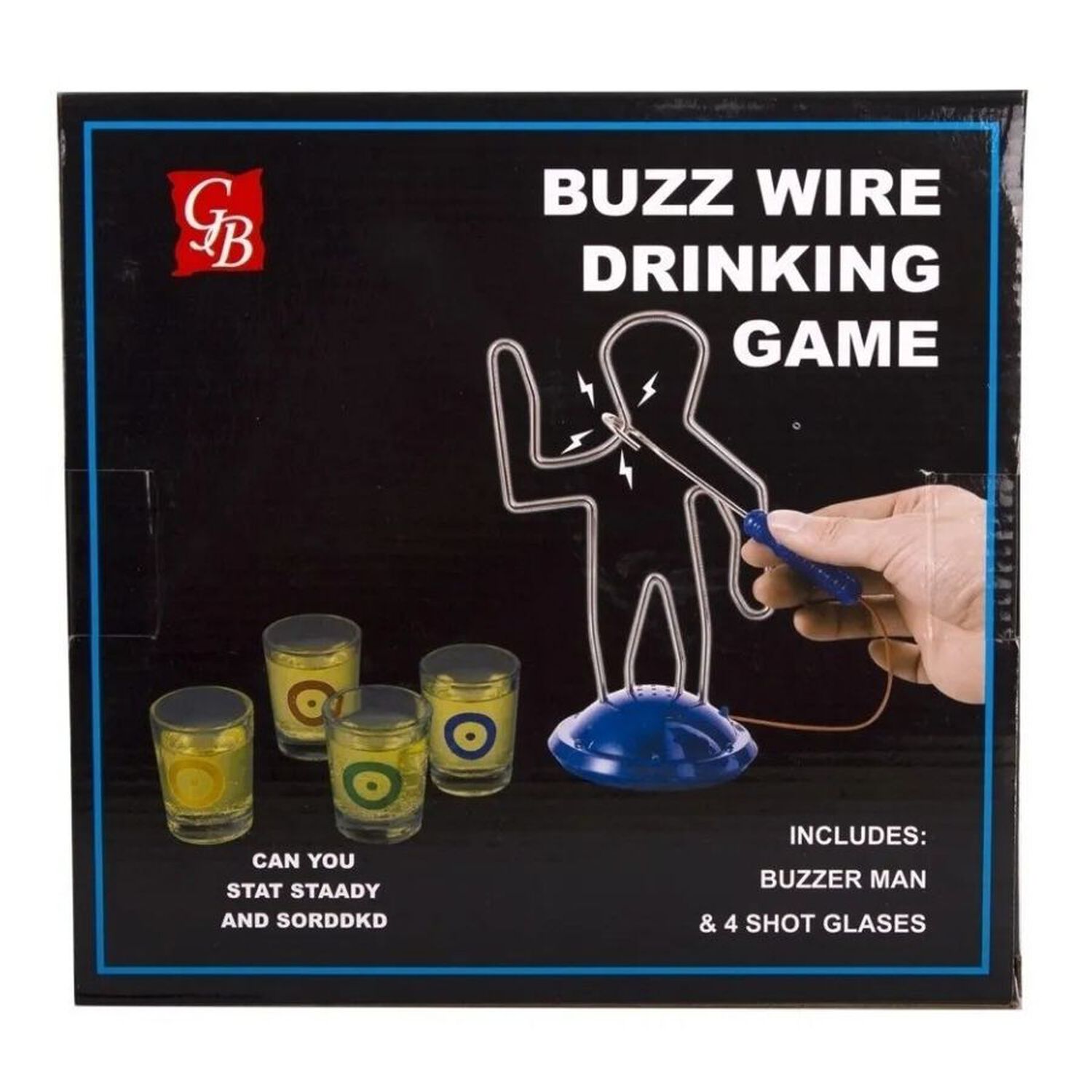 Juego De Mesa Buzz Wire Drinking Juego De Shots image number 1.0