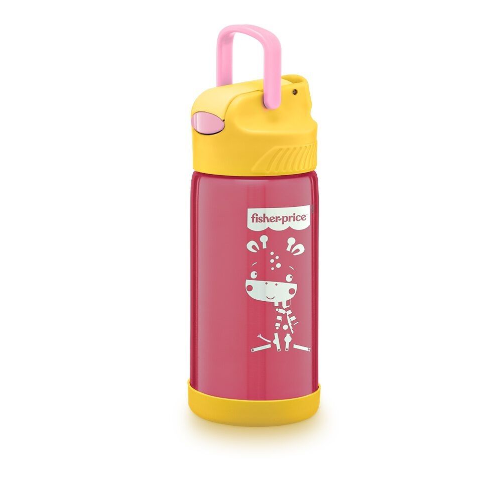 Botella Termica 400 Ml Fisher Price Rosa Bb1023 image number 0.0
