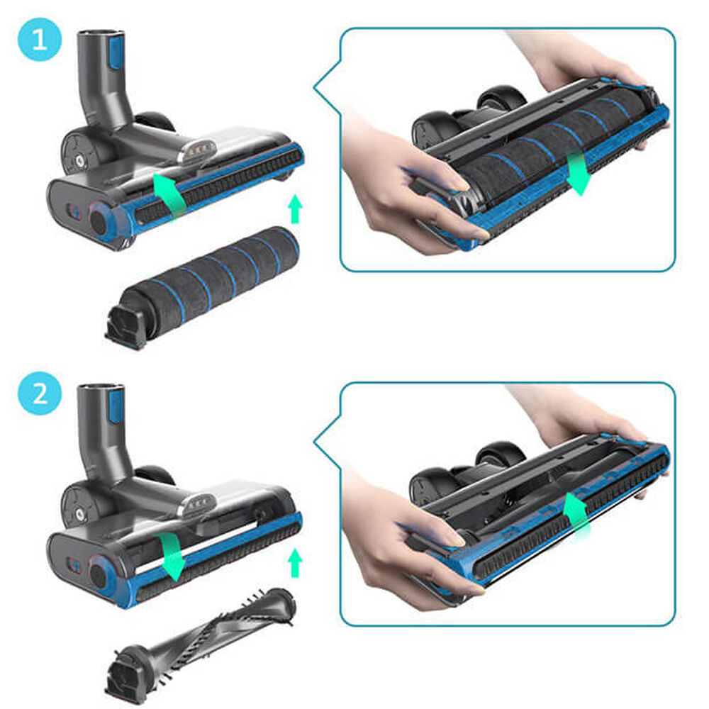 Cepillo Roller Para Alfombra Aspiradora Inalámbrica X5-full Primaterm image number 2.0